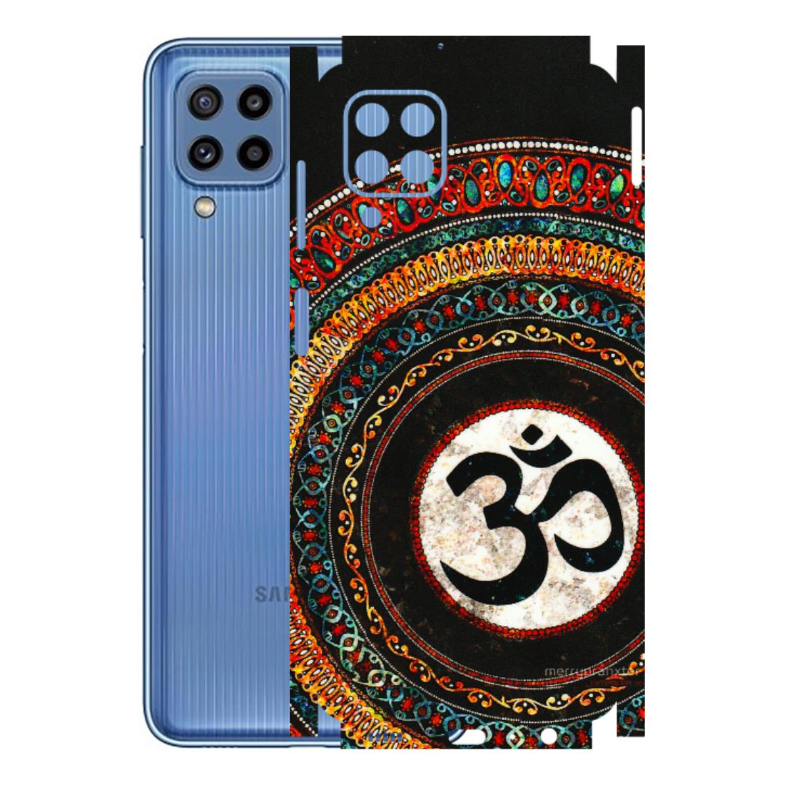 Samsung M/F/Note/Flip and C Phone Skins (All Models) - Aum Chant Abstract - 3D Embossed Finish (L-42) Samsung Galaxy M32
