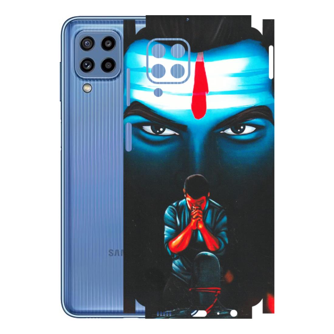 Samsung M/F/Note/Flip and C Phone Skins (All Models) - Mahakal Bhakt - Matte Finish (M-112) Samsung Galaxy M32