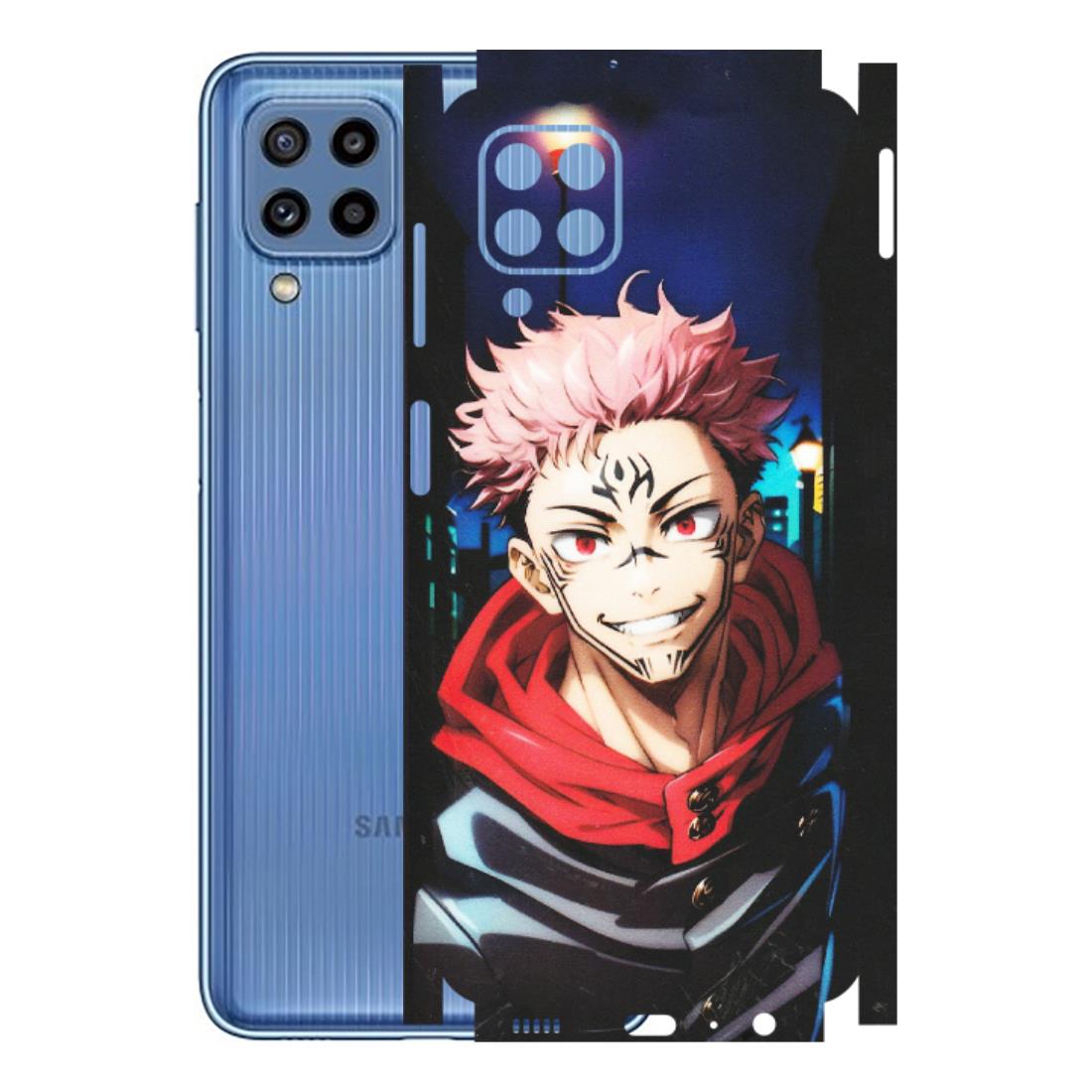 Samsung M/F/Note/Flip and C Phone Skins (All Models) - Yuji Itadori Funny Face Anime - Matte Finish (M-152) Samsung Galaxy M32