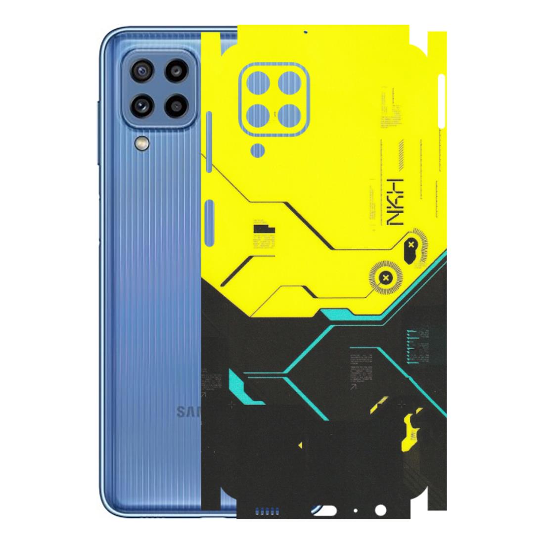Samsung M/F/Note/Flip and C Phone Skins (All Models) - Black Yellow Technica - Matte Finish (M-53) Samsung Galaxy M32