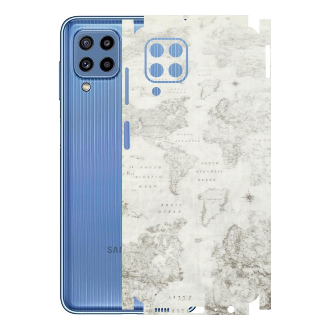 Samsung M/F/Note/Flip and C Phone Skins (All Models) - World Travel Map - Transparent Finish (T-04) Samsung Galaxy M32