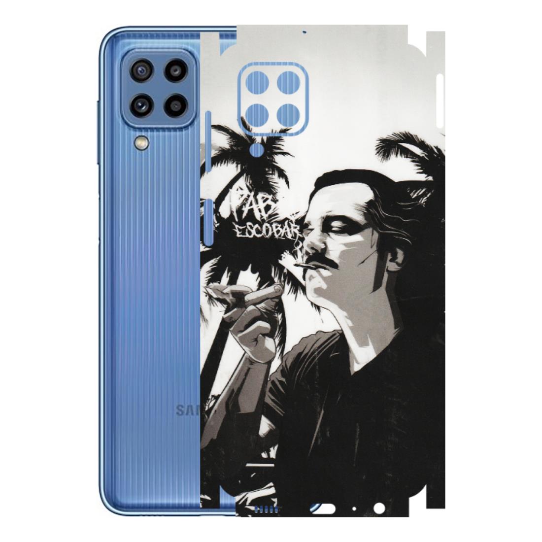 Samsung M/F/Note/Flip and C Phone Skins (All Models) - Pab Escobar - Transparent Finish (T-05) Samsung Galaxy M32