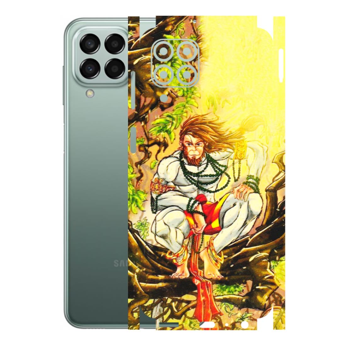 Samsung M/F/Note/Flip and C Phone Skins (All Models) - Lord Hanuman - 3D Embossed Finish (L-152) Samsung Galaxy M33 (5G)