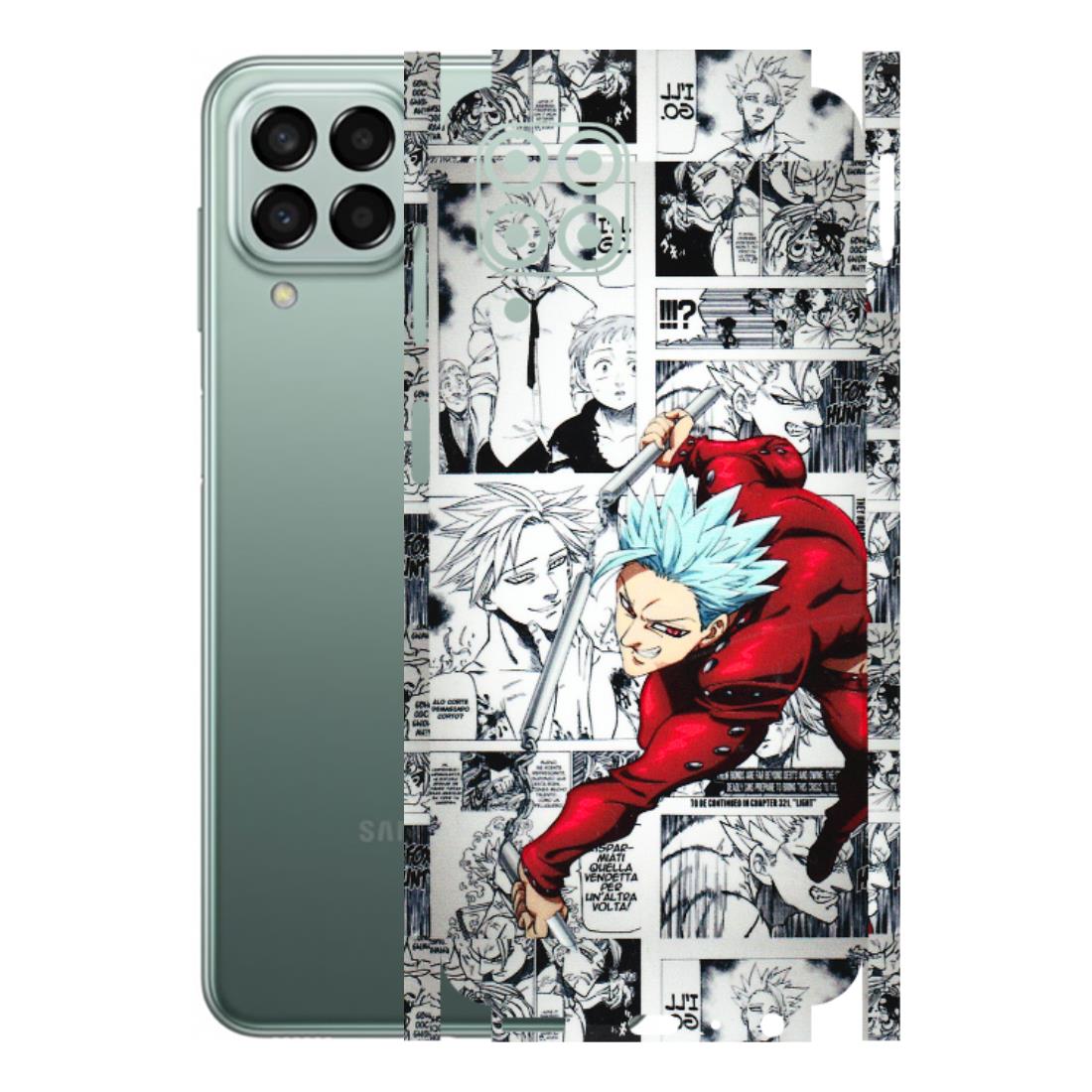Samsung M/F/Note/Flip and C Phone Skins (All Models) - Anime Comic - 3D Embossed Finish (L-192) Samsung Galaxy M33 (5G)