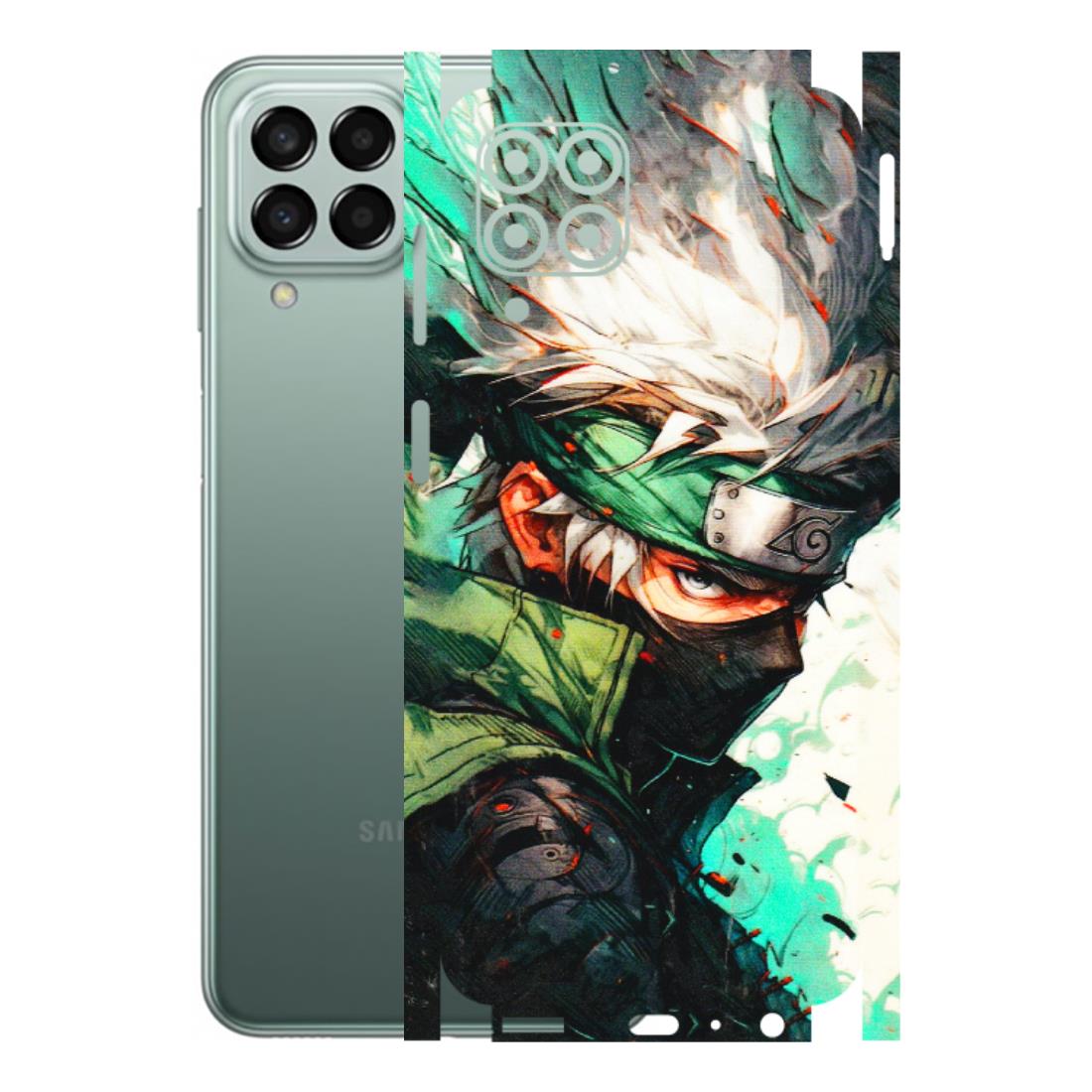 Samsung M/F/Note/Flip and C Phone Skins (All Models) - Kakashi Side Profile - 3D Embossed Finish (L-249) Samsung Galaxy M33 (5G)