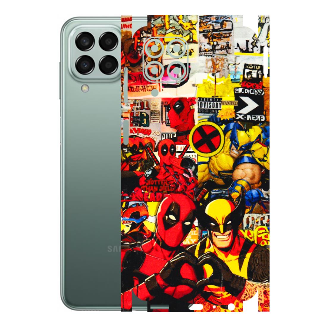 Samsung M/F/Note/Flip and C Phone Skins (All Models) - Spidy Wolverine - 3D Embossed Finish (L-310) Samsung Galaxy M33 (5G)