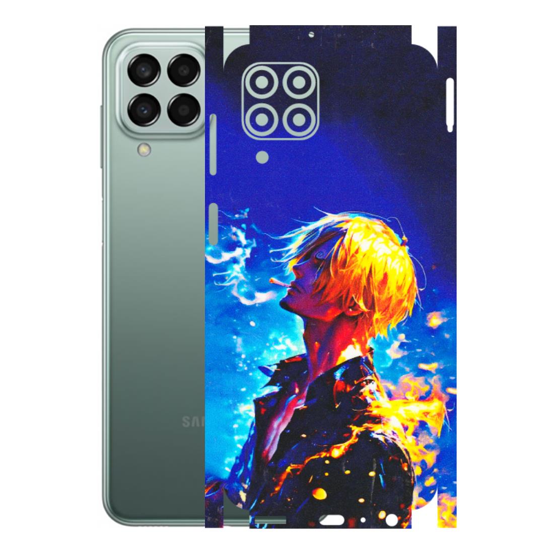 Samsung M/F/Note/Flip and C Phone Skins (All Models) - Sanji Vinsmoke One Piece - 3D Embossed Finish (L-319) Samsung Galaxy M33 (5G)