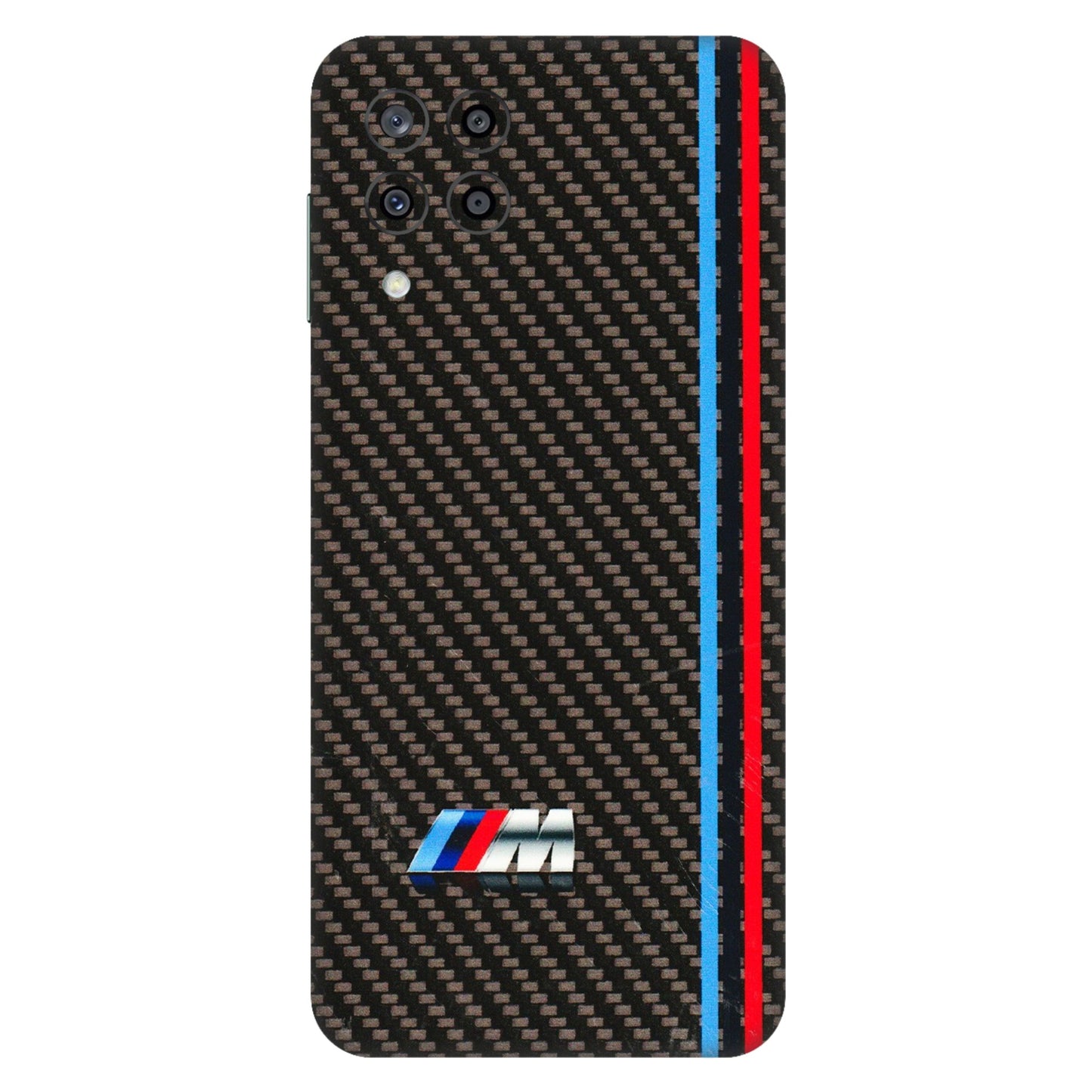 Samsung M/F/Note/Flip and C Phone Skins (All Models) - BM Carbon Fiber Feels - 3D Embossed Finish (L-38) Samsung Galaxy M33 (5G)