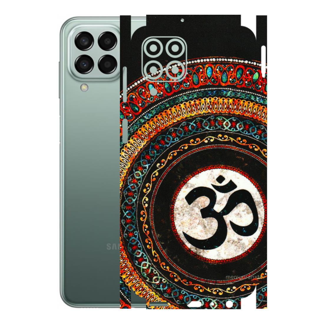 Samsung M/F/Note/Flip and C Phone Skins (All Models) - Aum Chant Abstract - 3D Embossed Finish (L-42) Samsung Galaxy M33 (5G)