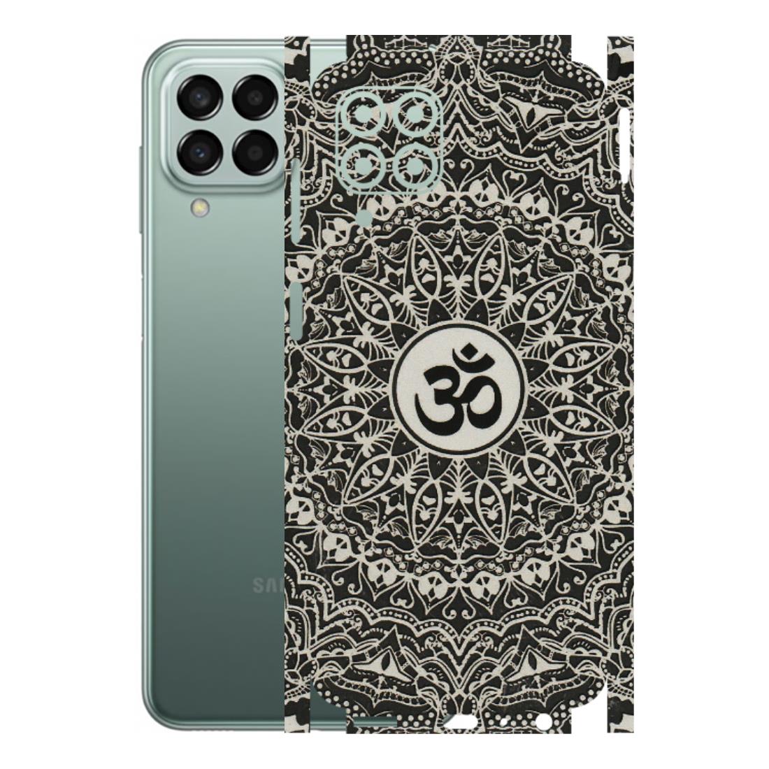 Samsung M/F/Note/Flip and C Phone Skins (All Models) - Aum Elegant Mandala - 3D Embossed Finish (L-62) Samsung Galaxy M33 (5G)