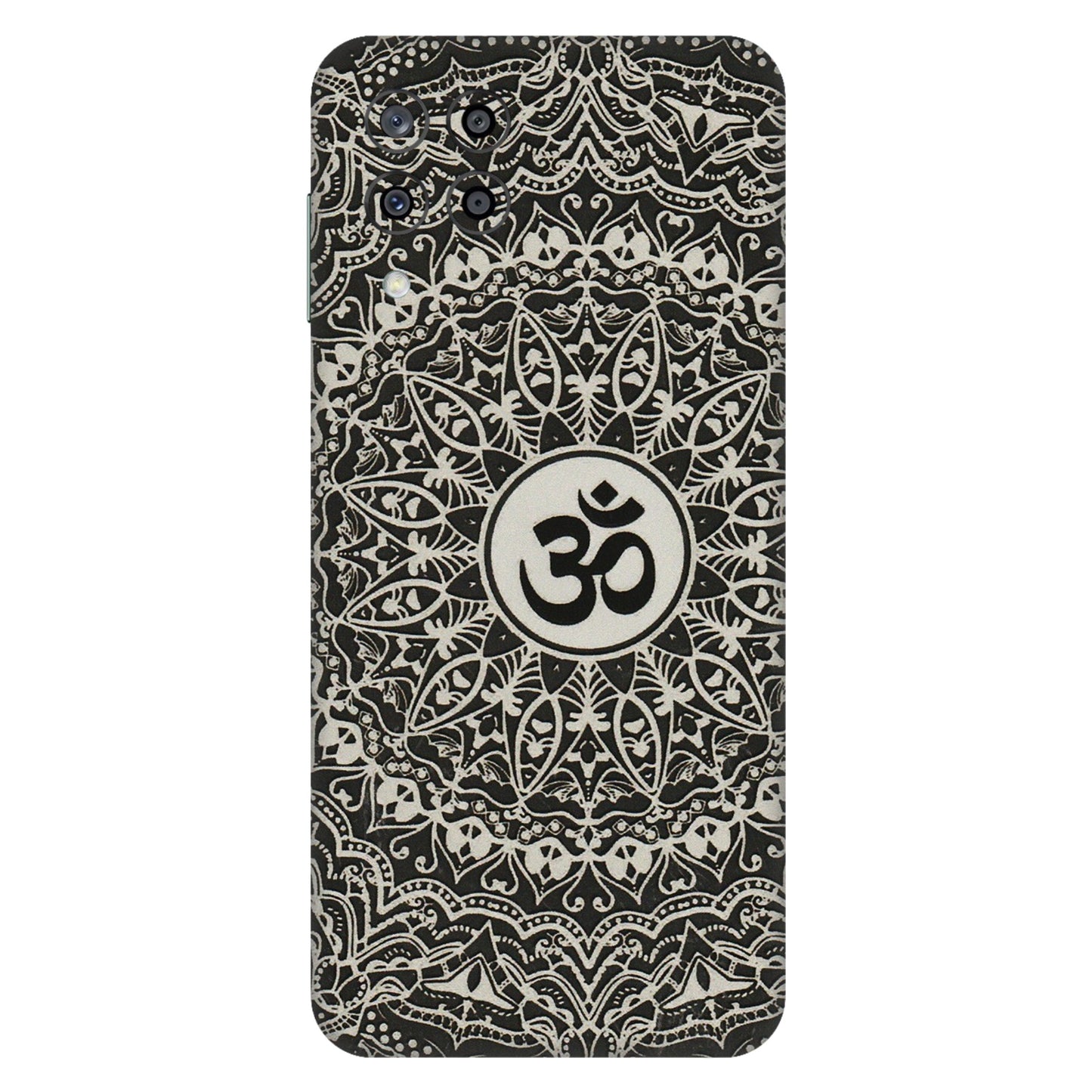 Samsung M/F/Note/Flip and C Phone Skins (All Models) - Aum Elegant Mandala - 3D Embossed Finish (L-62) Samsung Galaxy M33 (5G)