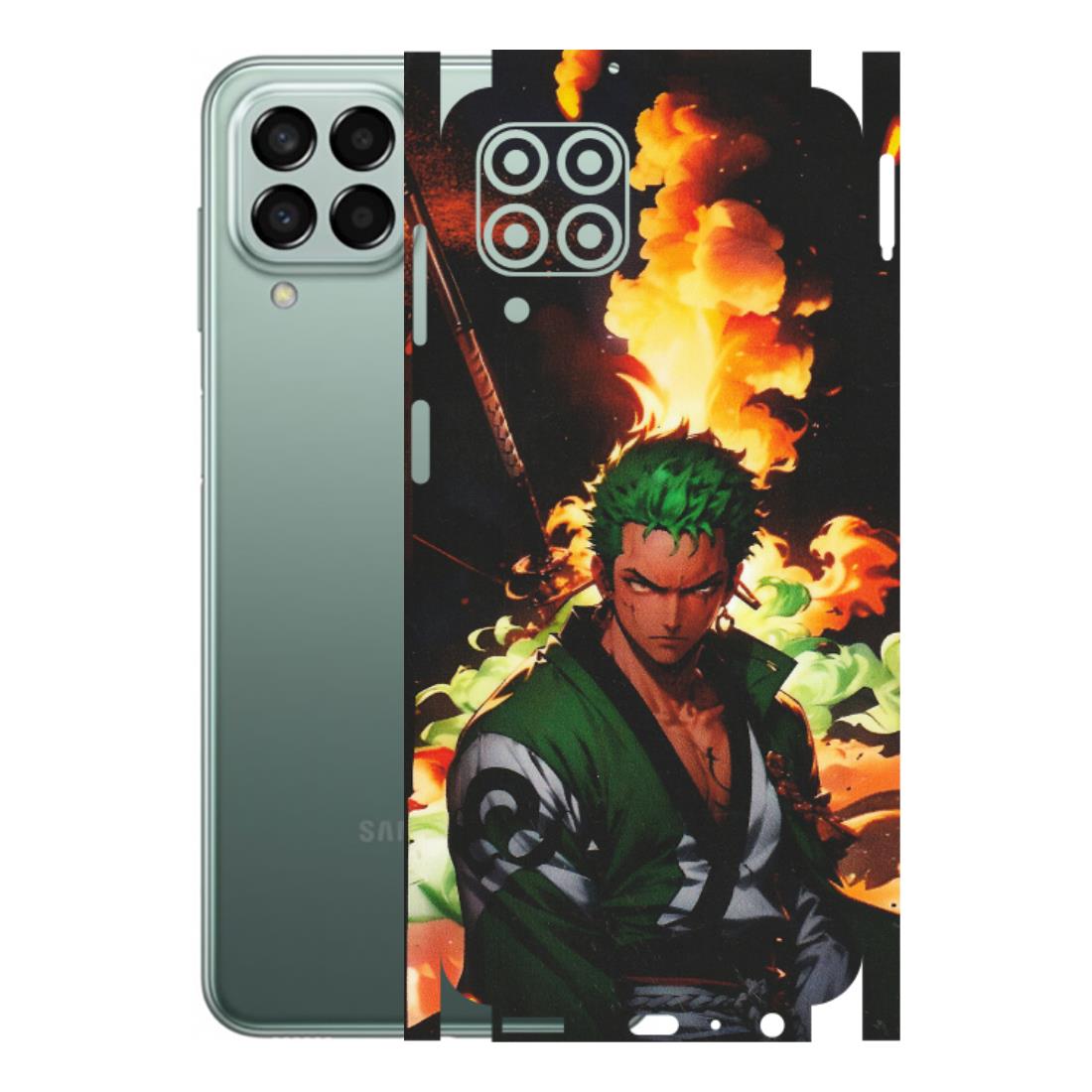 Samsung M/F/Note/Flip and C Phone Skins (All Models) - Roronoa Zoro - Matte Finish (M-102) Samsung Galaxy M33 (5G)