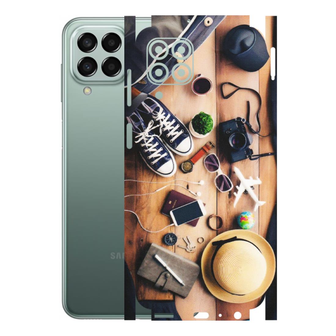 Samsung M/F/Note/Flip and C Phone Skins (All Models) - Travel Wanderlust - Matte Finish (M-133) Samsung Galaxy M33 (5G)