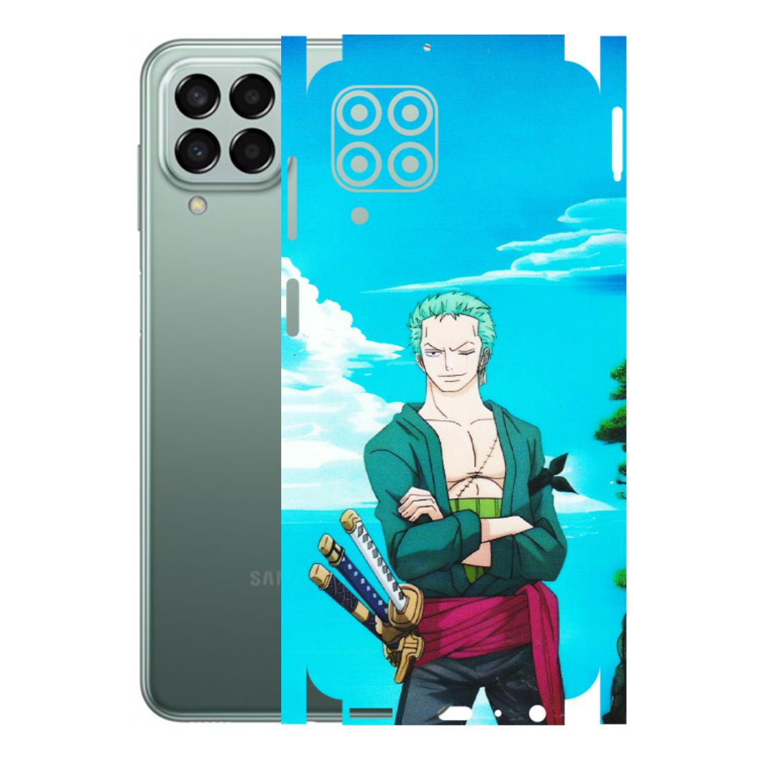 Samsung M/F/Note/Flip and C Phone Skins (All Models) - Cool Swordman Zoro Anime - Matte Finish (M-143) Samsung Galaxy M33 (5G)