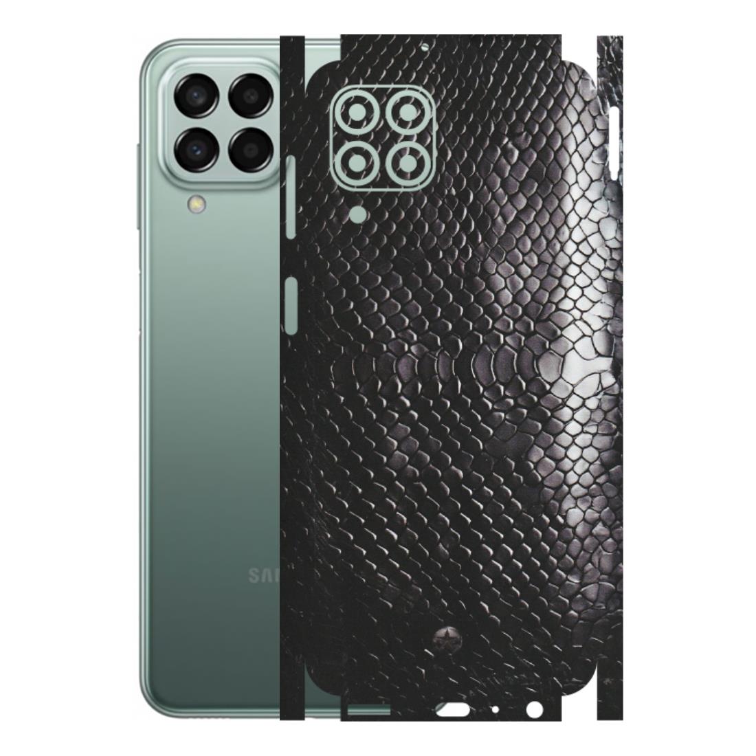 Samsung M/F/Note/Flip and C Phone Skins (All Models) - Black Snack Leather - Matte Finish (M-147) Samsung Galaxy M33 (5G)