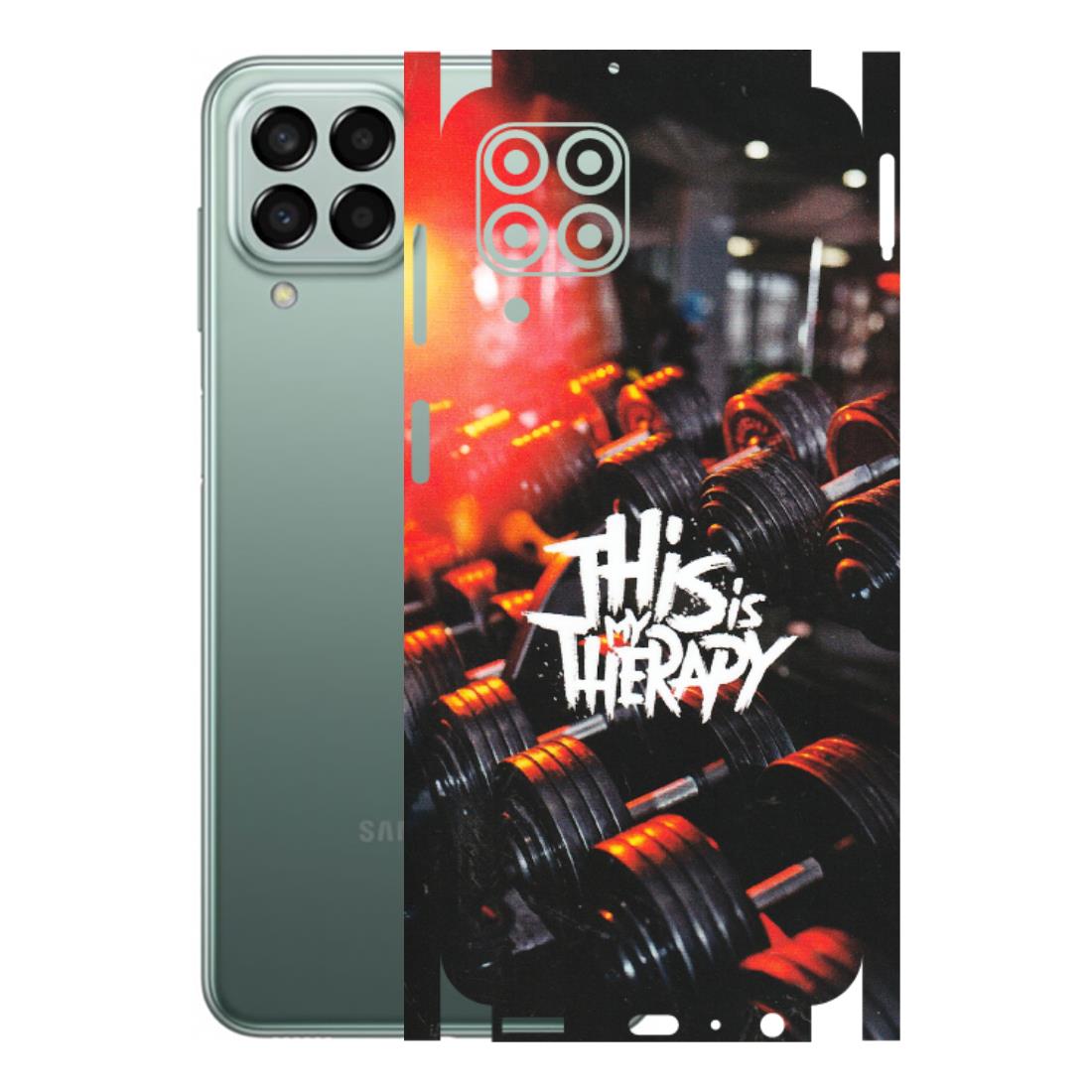 Samsung M/F/Note/Flip and C Phone Skins (All Models) - GYM Lover Therapy - Matte Finish (M-160) Samsung Galaxy M33 (5G)