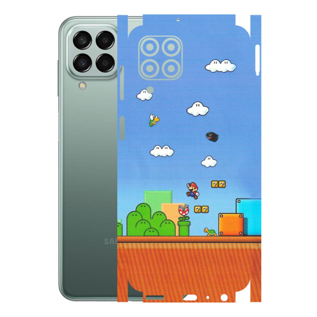 Samsung M/F/Note/Flip and C Phone Skins (All Models) - Mario Game Scene - Matte Finish (M-24) Samsung Galaxy M33 (5G)