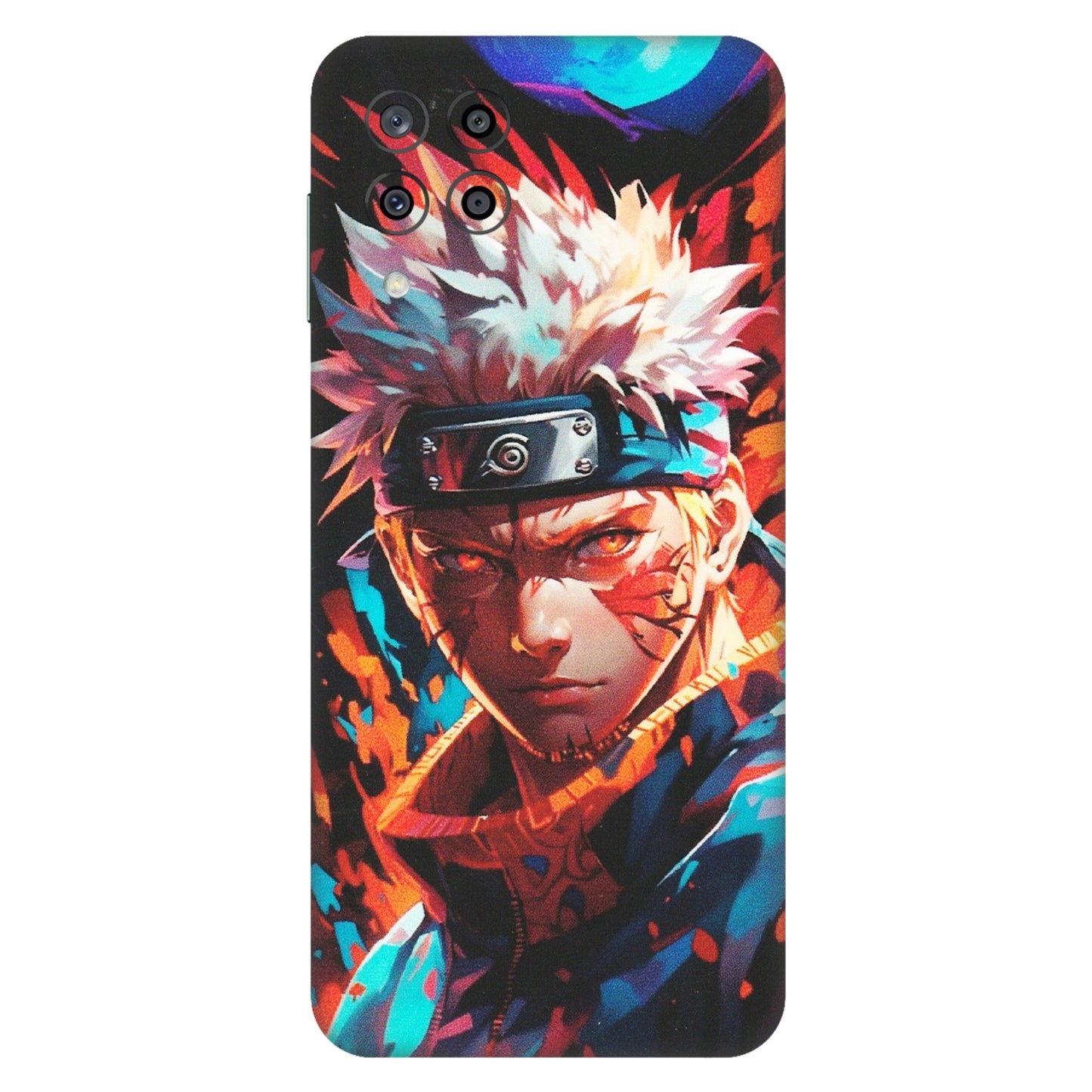 Samsung M/F/Note/Flip and C Phone Skins (All Models) - Anime Ferocious Character - Matte Finish (M-44) Samsung Galaxy M33 (5G)