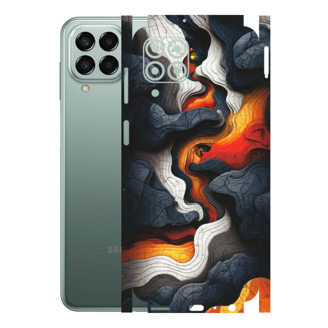 Samsung M/F/Note/Flip and C Phone Skins (All Models) - Abstract Volcanic Layers - Matte Finish (M-52) Samsung Galaxy M33 (5G)