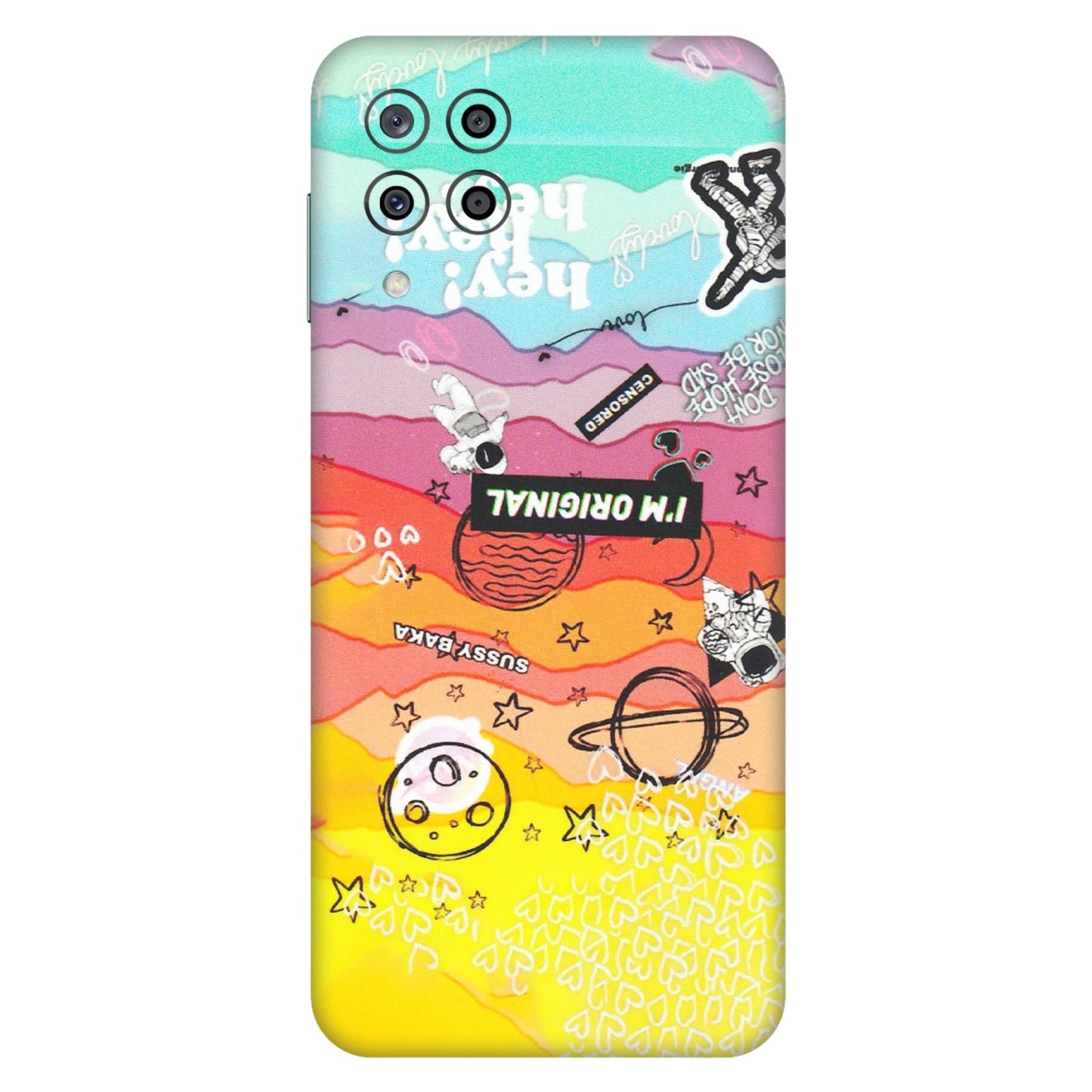 Samsung M/F/Note/Flip and C Phone Skins (All Models) - The Original Astronaut - Matte Finish (M-79) Samsung Galaxy M33 (5G)