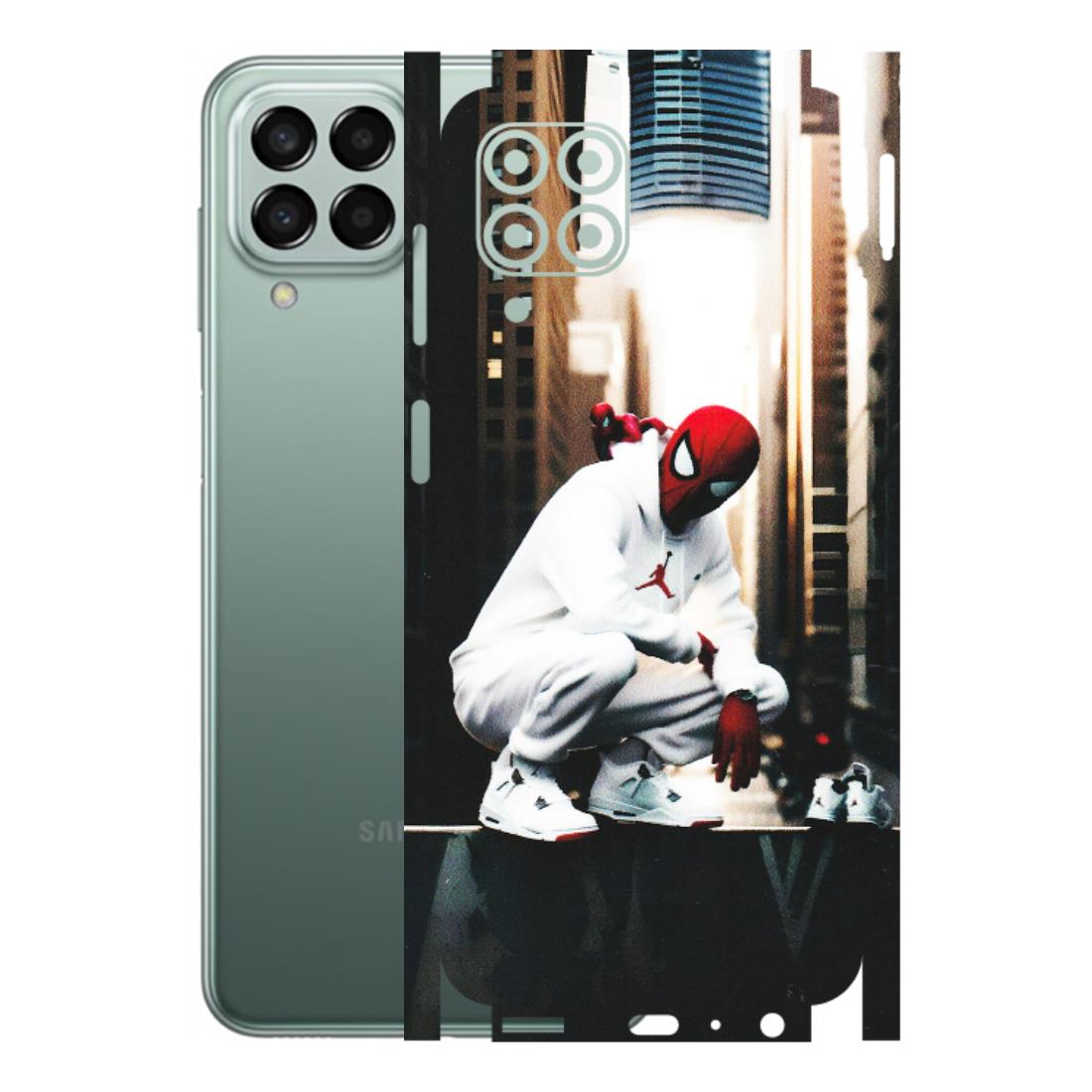 Samsung M/F/Note/Flip and C Phone Skins (All Models) - Sportsman Spider Man - Matte Finish (M-94) Samsung Galaxy M33 (5G)