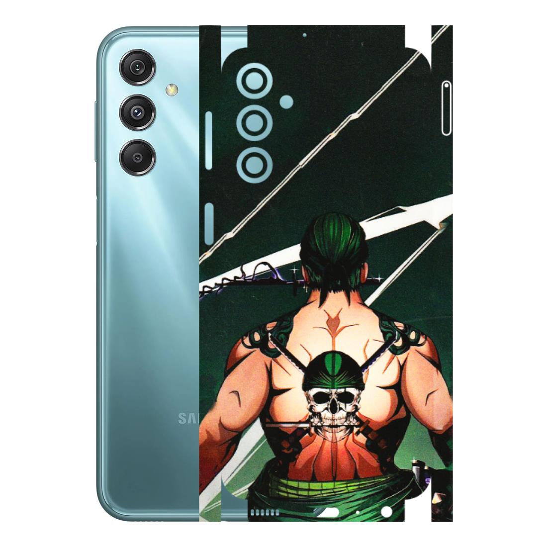 Samsung M/F/Note/Flip and C Phone Skins (All Models) - Zoro Anime - 3D Embossed Finish (L-23) Samsung Galaxy M34 (5G)
