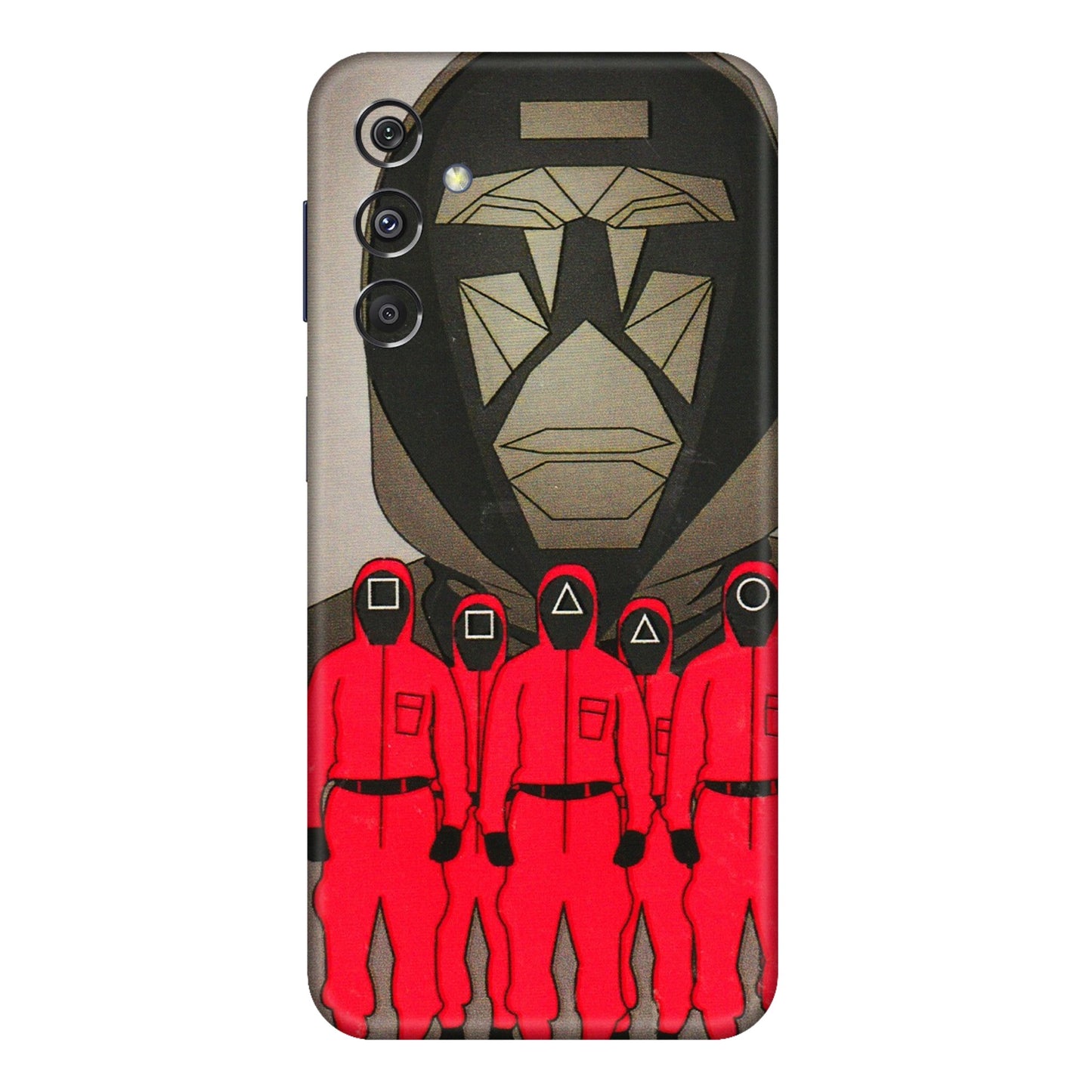 Samsung M/F/Note/Flip and C Phone Skins (All Models) - Squid Game Hero - 3D Embossed Finish (L-245) Samsung Galaxy M34 (5G)