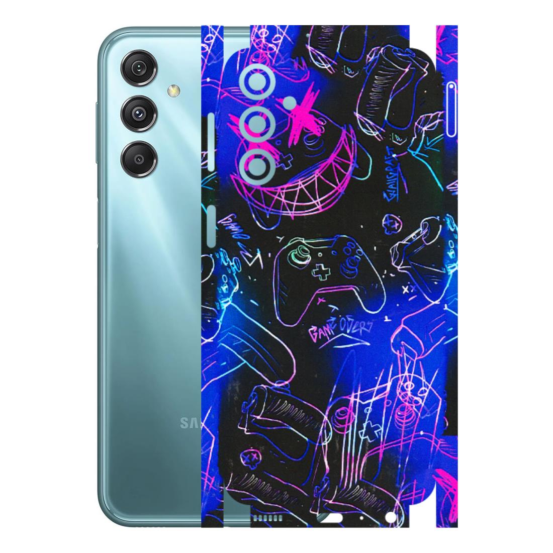 Samsung M/F/Note/Flip and C Phone Skins (All Models) - Gamers Paradise - 3D Embossed Finish (L-258) Samsung Galaxy M34 (5G)