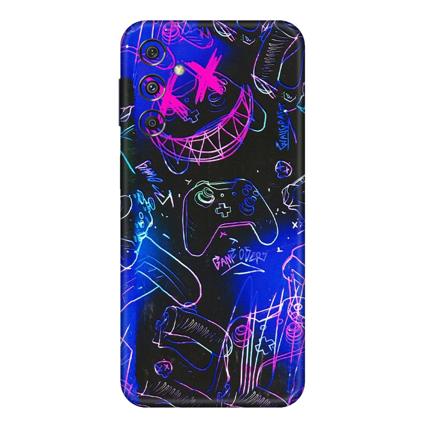 Samsung M/F/Note/Flip and C Phone Skins (All Models) - Gamers Paradise - 3D Embossed Finish (L-258) Samsung Galaxy M34 (5G)