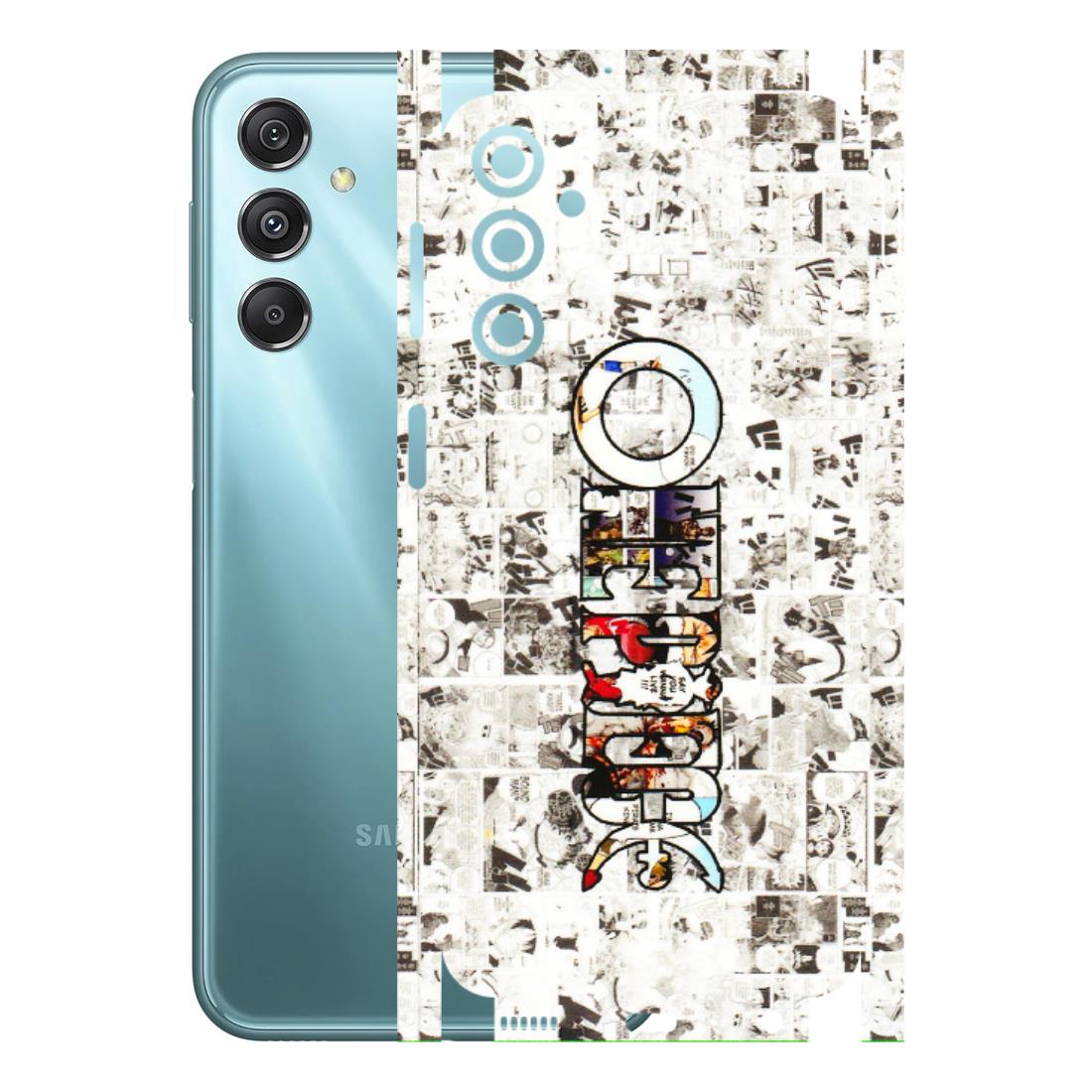 Samsung M/F/Note/Flip and C Phone Skins (All Models) - One Piece Manga - 3D Embossed Finish (L-26) Samsung Galaxy M34 (5G)
