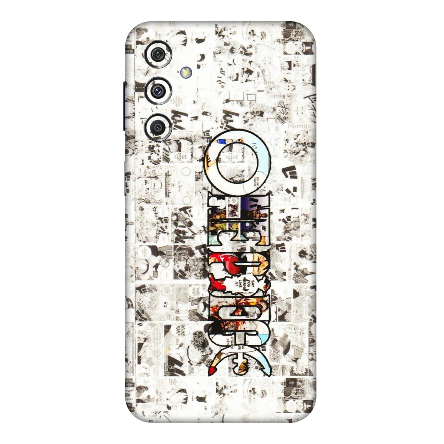 Samsung M/F/Note/Flip and C Phone Skins (All Models) - One Piece Manga - 3D Embossed Finish (L-26) Samsung Galaxy M34 (5G)