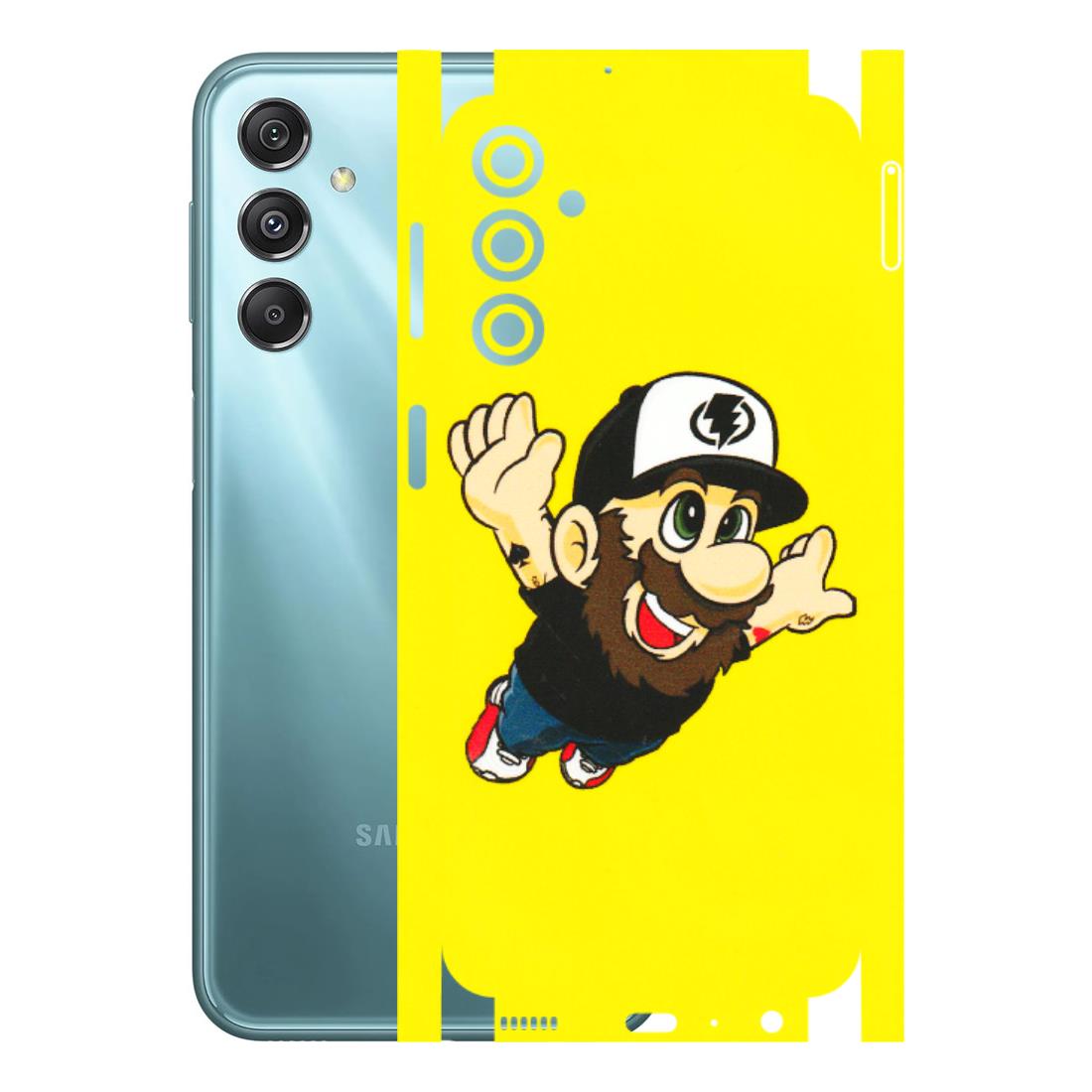 Samsung M/F/Note/Flip and C Phone Skins (All Models) - Flying Beardo - 3D Embossed Finish (L-60) Samsung Galaxy M34 (5G)