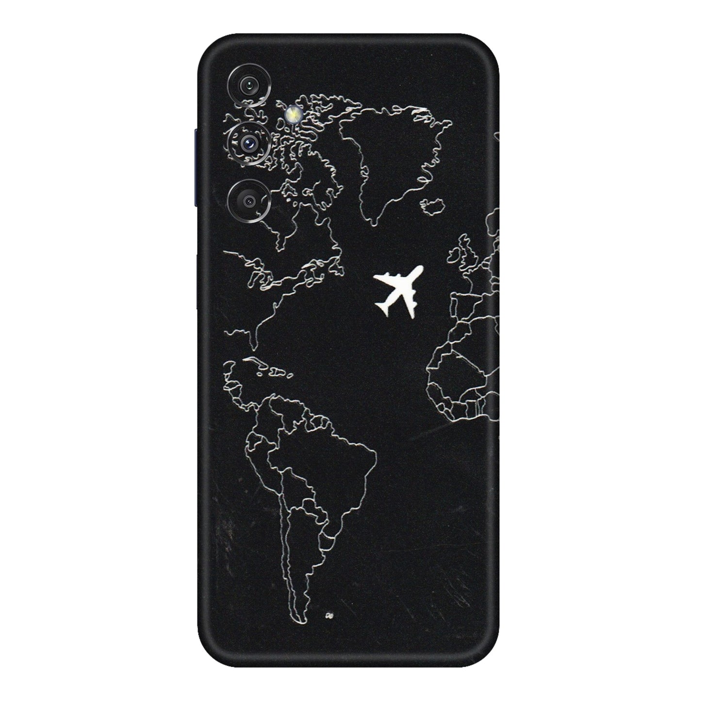Samsung M/F/Note/Flip and C Phone Skins (All Models) - Never Ending Travel - 3D Embossed Finish (L-79) Samsung Galaxy M34 (5G)