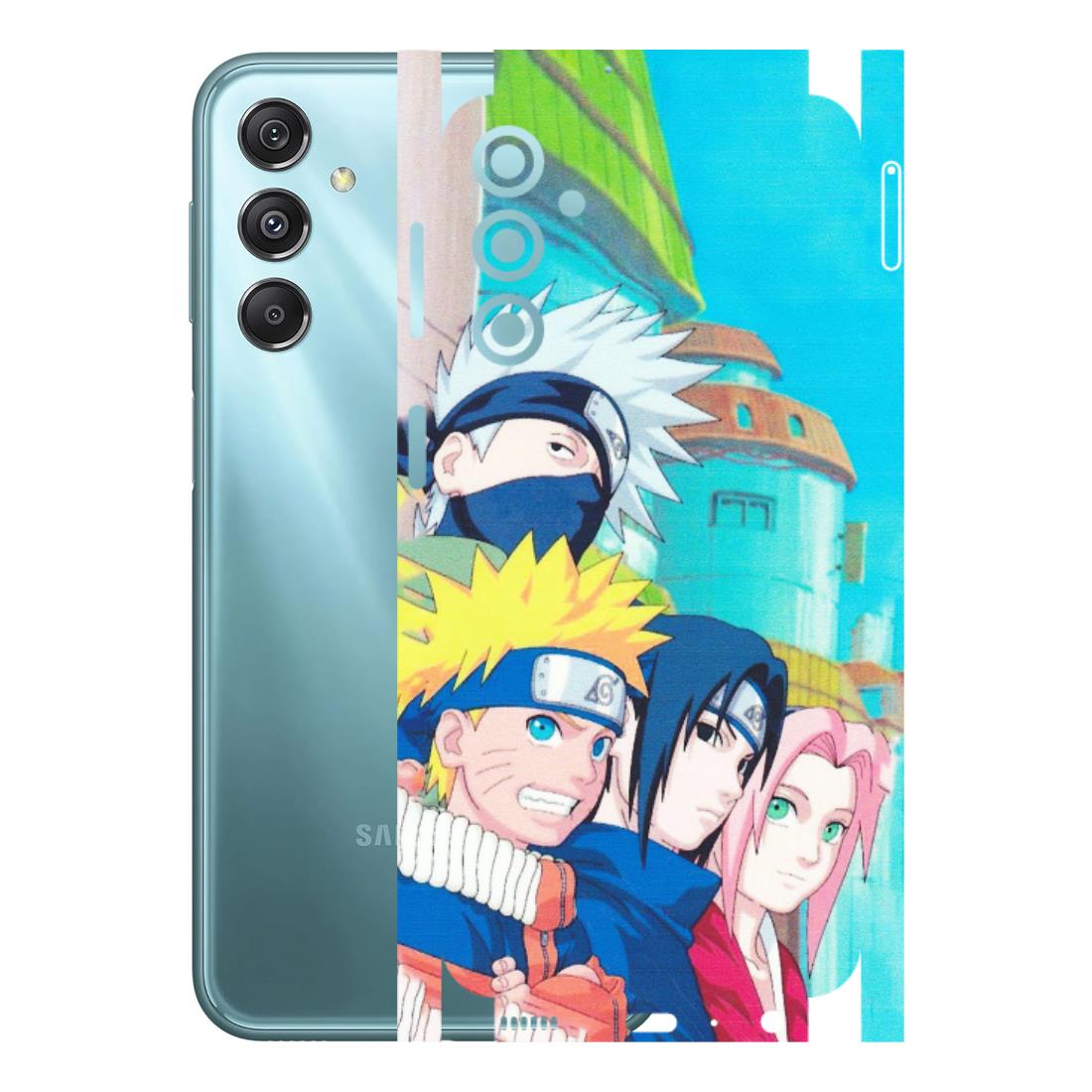 Samsung M/F/Note/Flip and C Phone Skins (All Models) - Team Minato And Kakashi - Matte Finish (M-101) Samsung Galaxy M34 (5G)