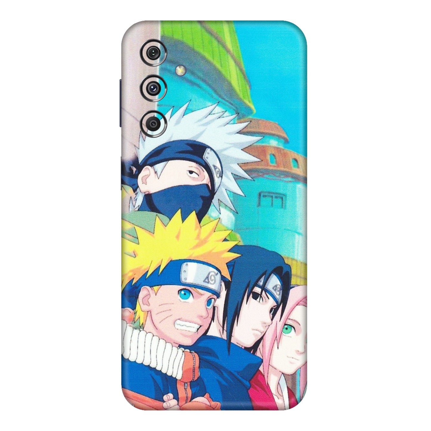 Samsung M/F/Note/Flip and C Phone Skins (All Models) - Team Minato And Kakashi - Matte Finish (M-101) Samsung Galaxy M34 (5G)