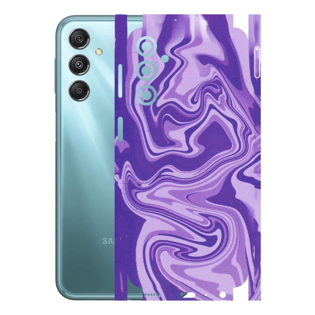 Samsung M/F/Note/Flip and C Phone Skins (All Models) - Hazy Purple Nights - Matte Finish (M-14) Samsung Galaxy M34 (5G)