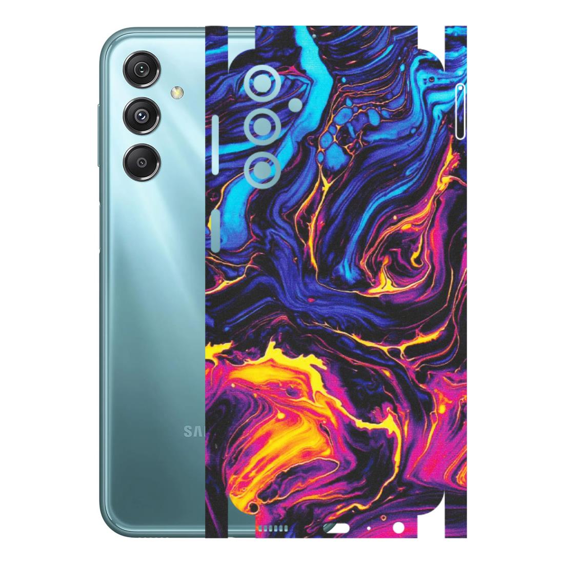 Samsung M/F/Note/Flip and C Phone Skins (All Models) - Abstract Paint Classy - Matte Finish (M-15) Samsung Galaxy M34 (5G)