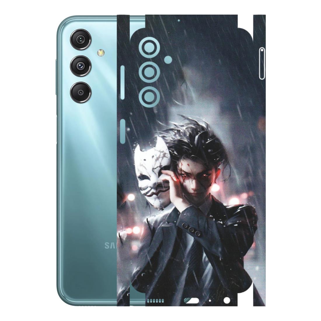 Samsung M/F/Note/Flip and C Phone Skins (All Models) - Kimestsu No Yaiba Anime - Matte Finish (M-154) Samsung Galaxy M34 (5G)