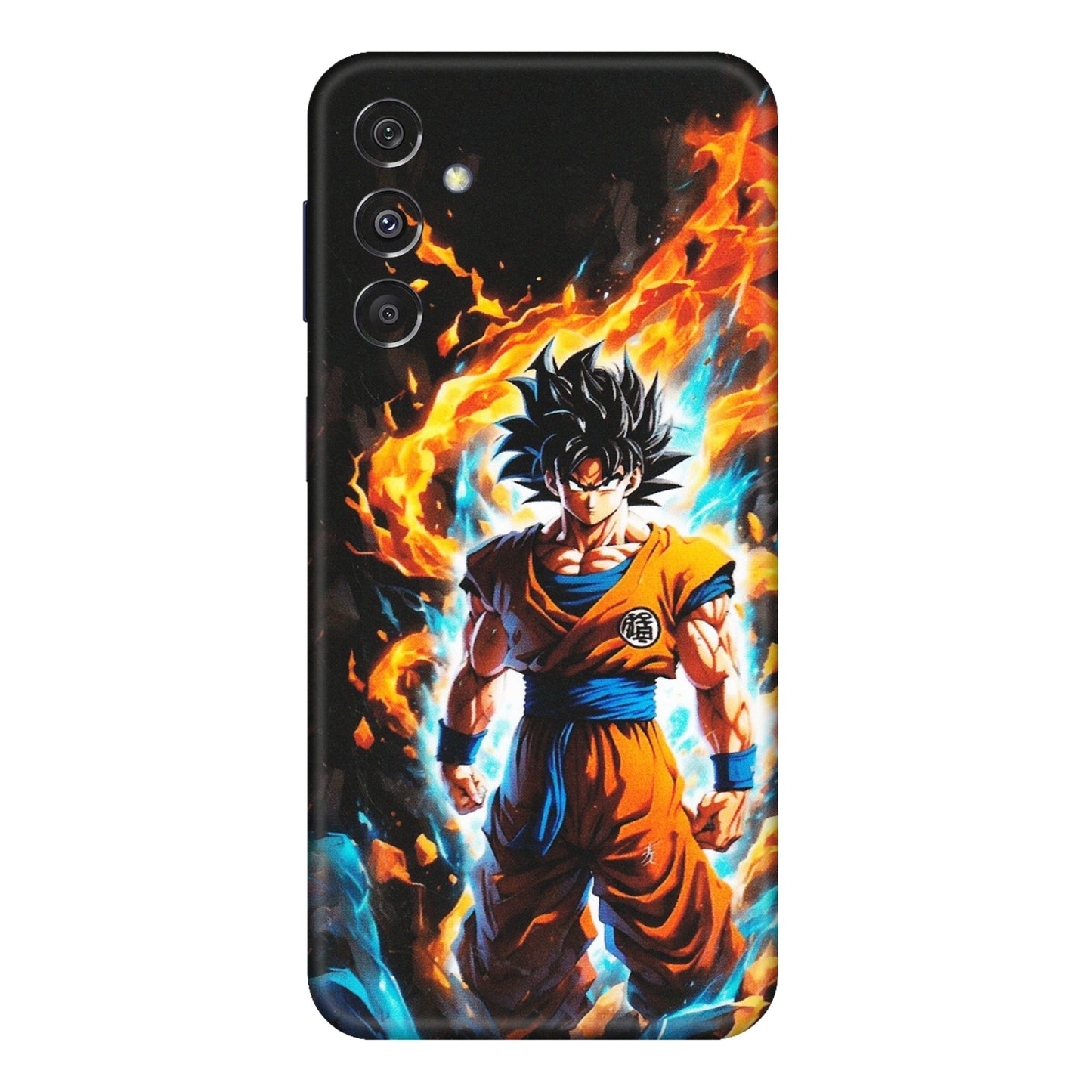 Samsung M/F/Note/Flip and C Phone Skins (All Models) - Goku Transformation Anime - Matte Finish (M-159) Samsung Galaxy M34 (5G)