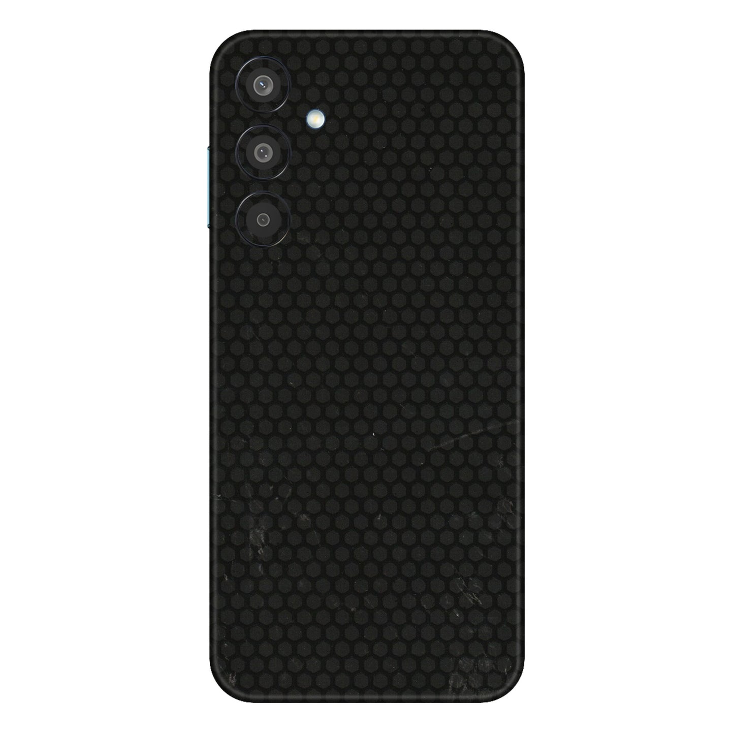 Samsung M/F/Note/Flip and C Phone Skins (All Models) - Black honeycomb - 3D Embossed Finish (L-114) Samsung Galaxy M35 (5G)