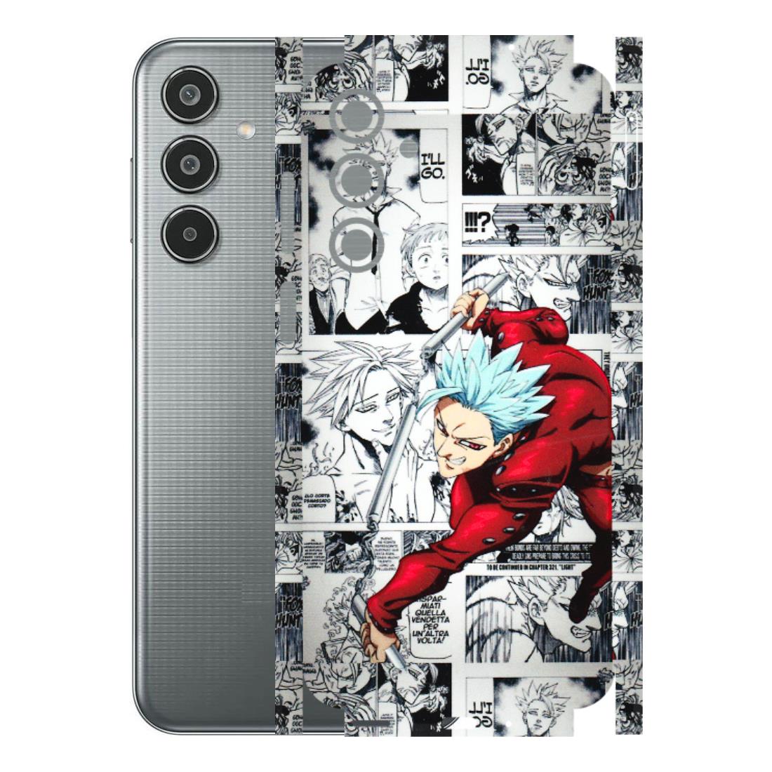 Samsung M/F/Note/Flip and C Phone Skins (All Models) - Anime Comic - 3D Embossed Finish (L-192) Samsung Galaxy M35 (5G)