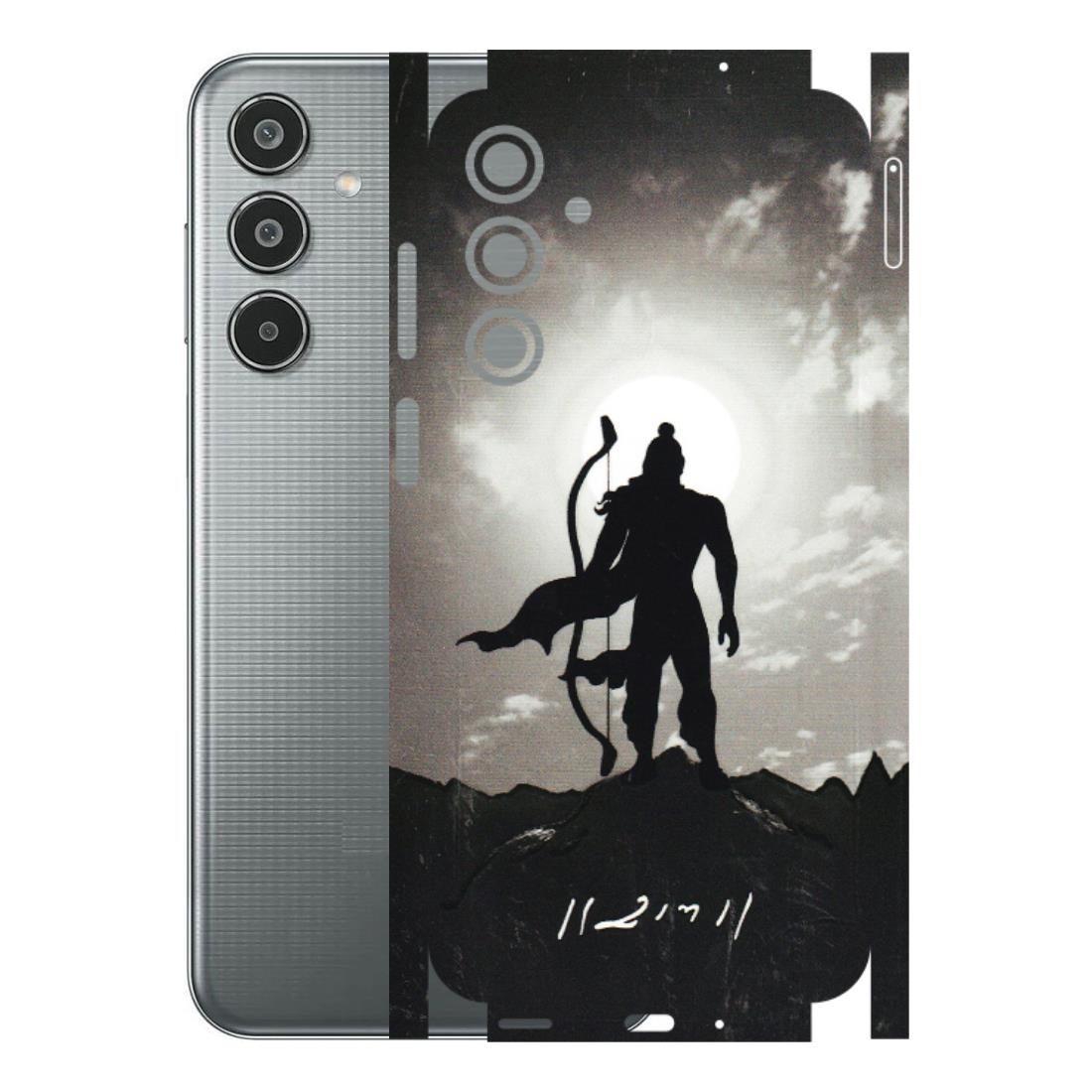 Samsung M/F/Note/Flip and C Phone Skins (All Models) - Jai Siya Ram - 3D Embossed Finish (L-200) Samsung Galaxy M35 (5G)