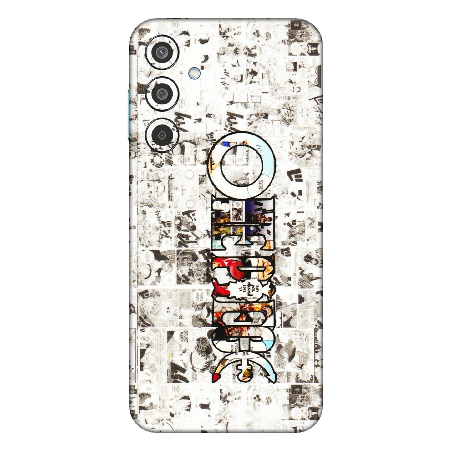 Samsung M/F/Note/Flip and C Phone Skins (All Models) - One Piece Manga - 3D Embossed Finish (L-26) Samsung Galaxy M35 (5G)