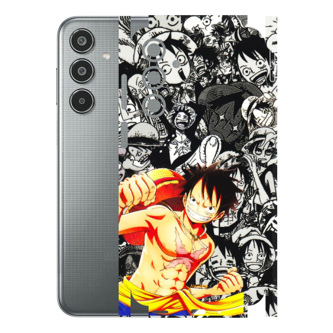 Samsung M/F/Note/Flip and C Phone Skins (All Models) - Anime Comics Games Doodles - 3D Embossed Finish (L-27) Samsung Galaxy M35 (5G)