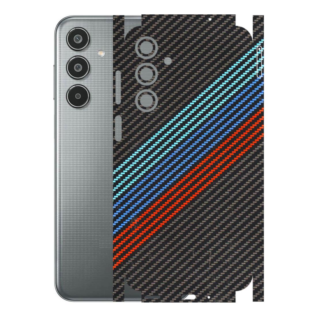 Samsung M/F/Note/Flip and C Phone Skins (All Models) - Carbon BM - 3D Embossed Finish (L-302) Samsung Galaxy M35 (5G)