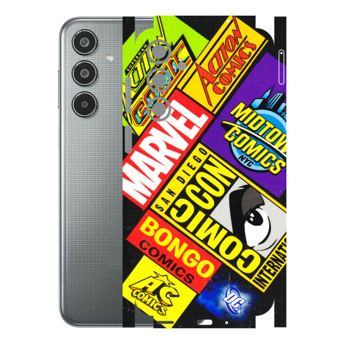 Samsung M/F/Note/Flip and C Phone Skins (All Models) - Bongo Comic Con - 3D Embossed Finish (L-325) Samsung Galaxy M35 (5G)