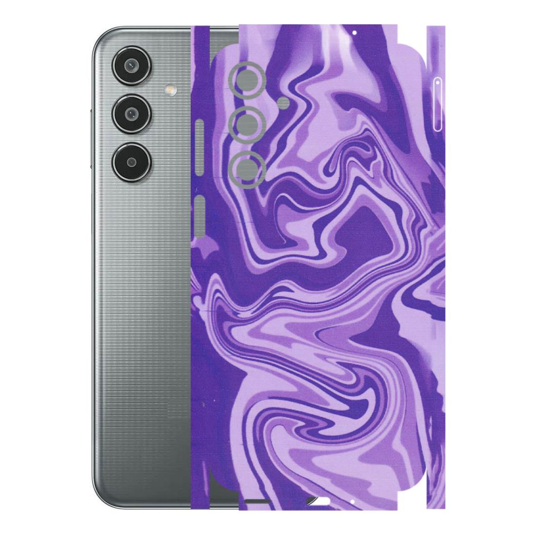 Samsung M/F/Note/Flip and C Phone Skins (All Models) - Hazy Purple Nights - Matte Finish (M-14) Samsung Galaxy M35 (5G)
