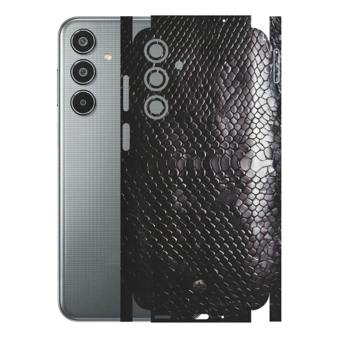 Samsung M/F/Note/Flip and C Phone Skins (All Models) - Black Snack Leather - Matte Finish (M-147) Samsung Galaxy M35 (5G)