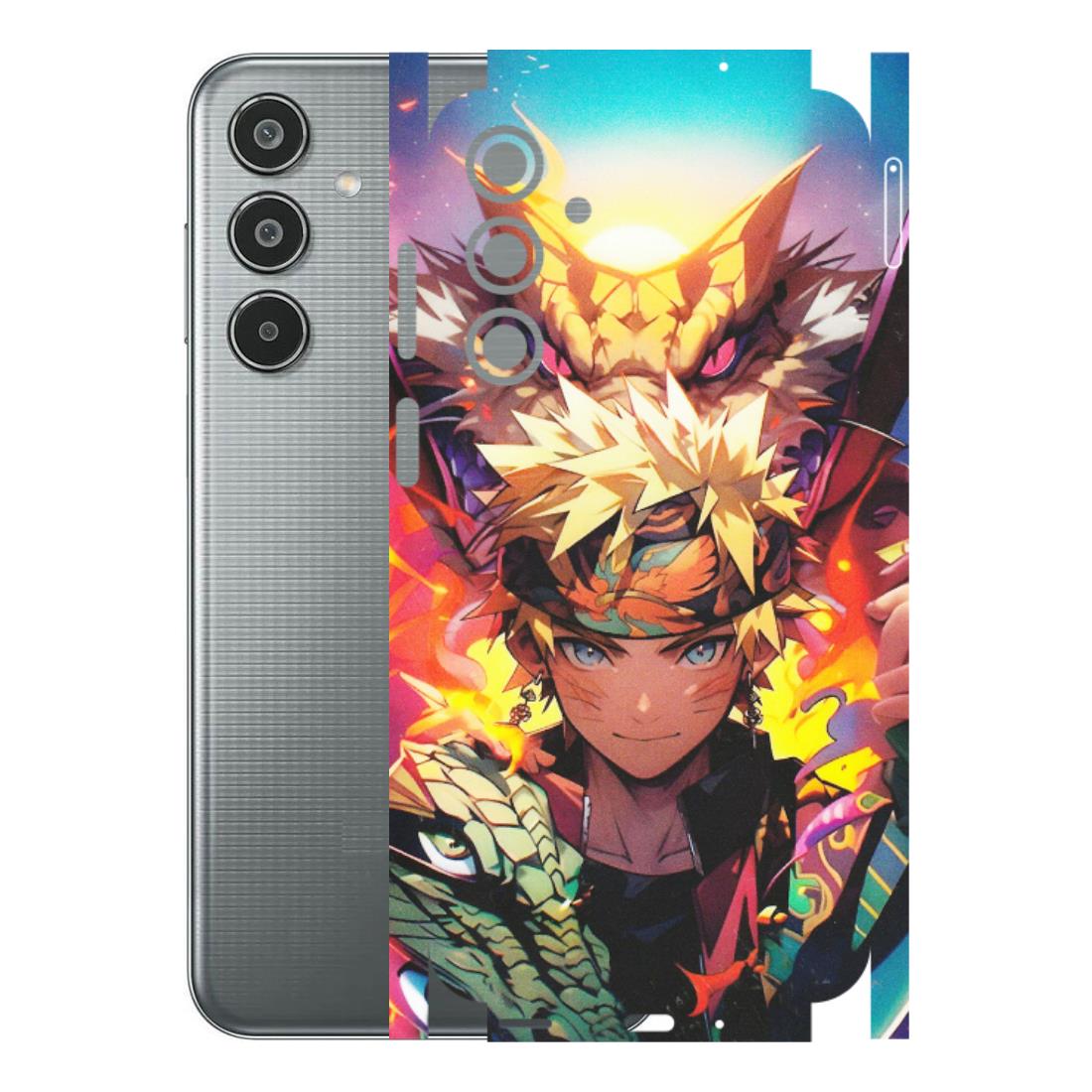 Samsung M/F/Note/Flip and C Phone Skins (All Models) - Angry Naruto Anime - Matte Finish (M-148) Samsung Galaxy M35 (5G)