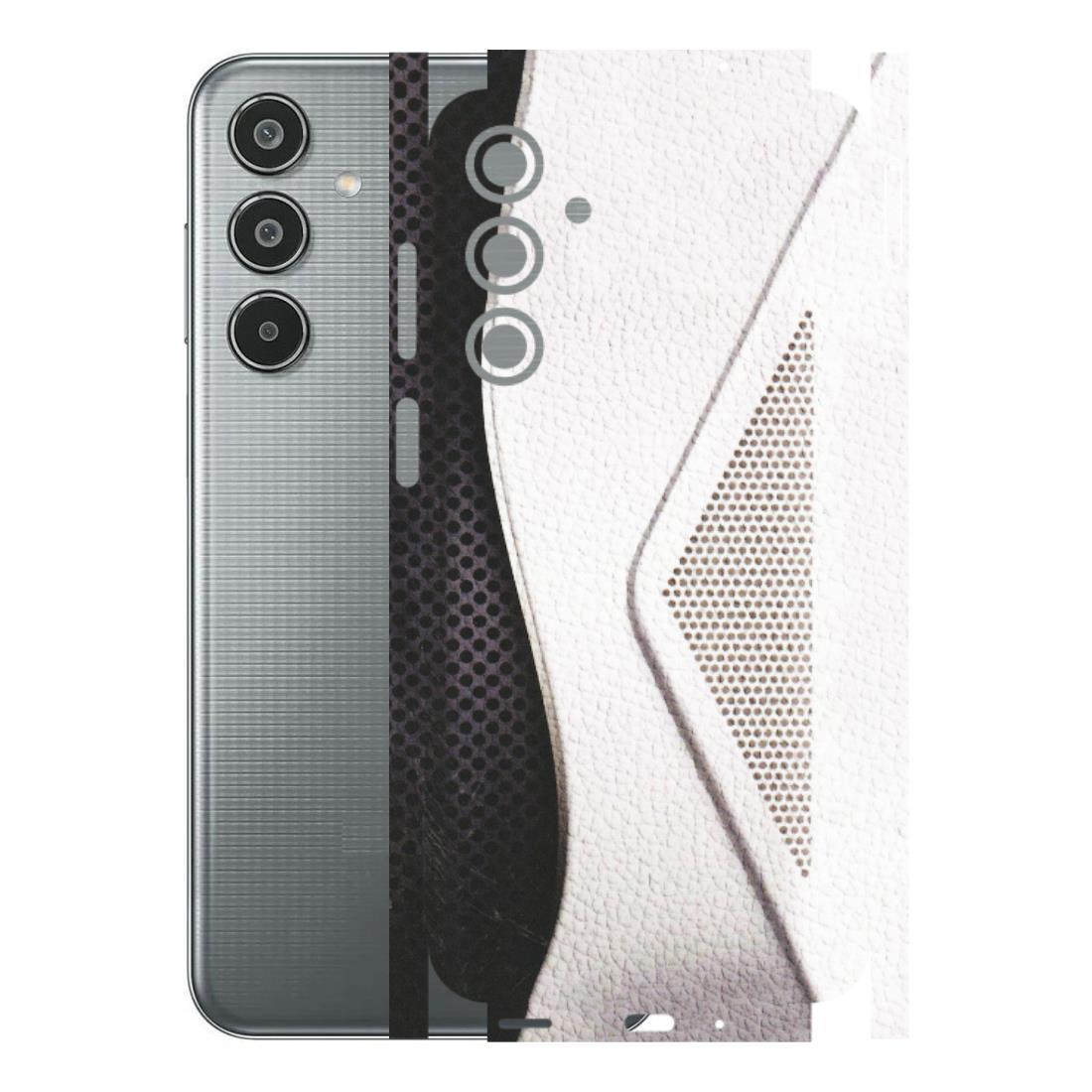 Samsung M/F/Note/Flip and C Phone Skins (All Models) - Black And White Iconic Convoy - Matte Finish (M-149) Samsung Galaxy M35 (5G)